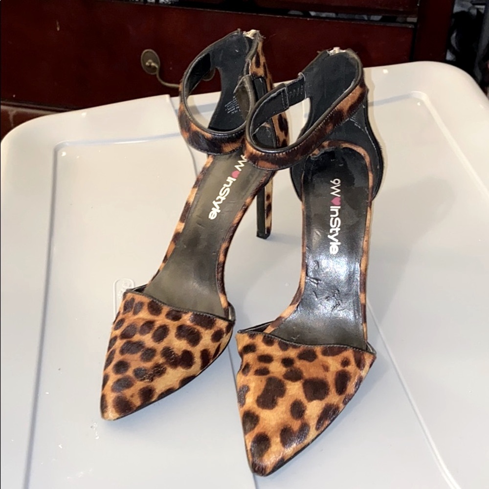Nine West Cheetah pumps